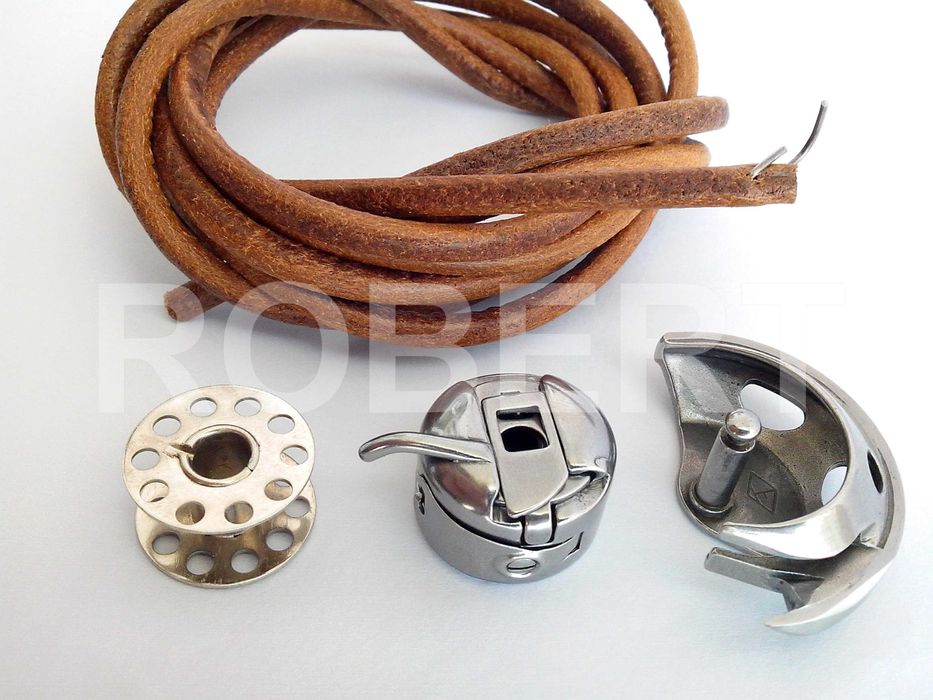 Curea rotunda din PIELE NATURALA pt masina cusut Ileana Singer etc