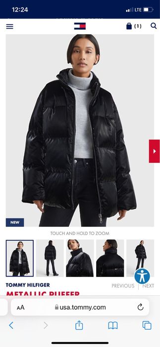 Продам зимнюю куртку Tommy Hilfiger