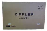 Новый 4К телевизор ZIFFLER 75 с бесплатной достакой ЦЕНА  100%