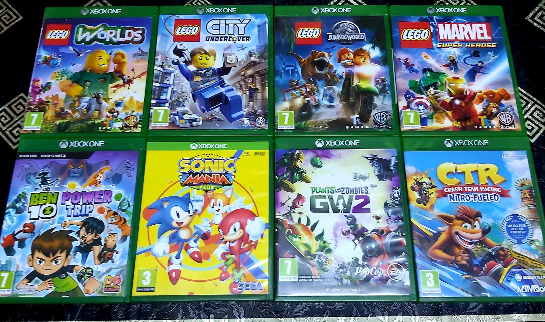 Metro/Far cry/Red dead2/Forza3/Nfs/Lego/A creed/Ben10/Wk19  XBOX ONE