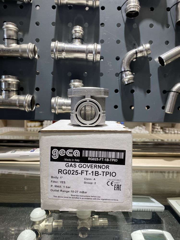 Газ редуктор / Газ фильтр GECA (Италия).