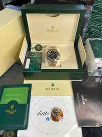 ROLEX Daytona 41 MM TWO TONE Gold Si Silver DIAL Negru LUXXX