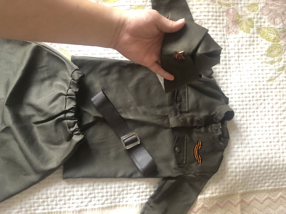 Платье  и Военная форма для девочек