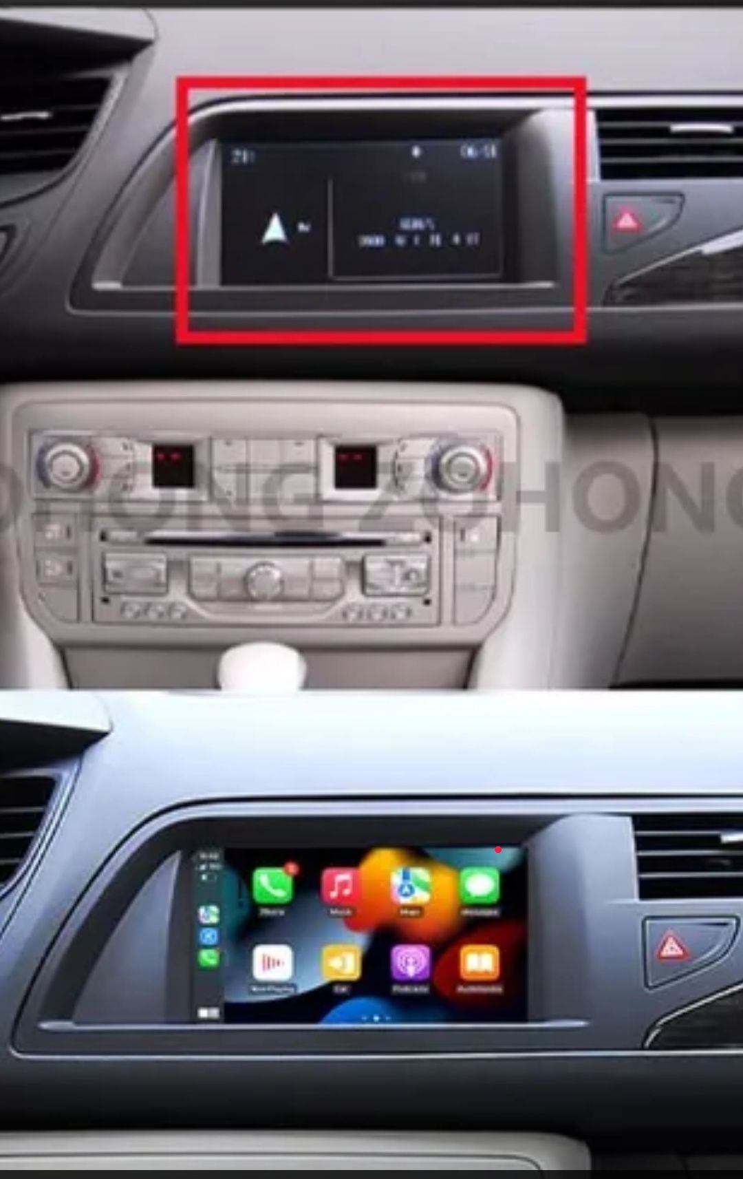 navigatie android multimedia pentru Citroen C5