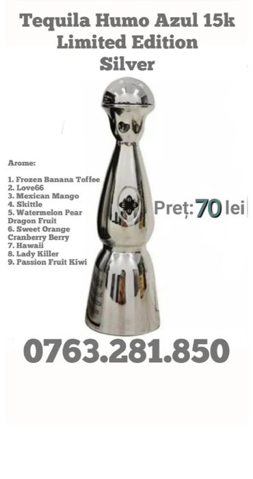 Humo Azul LIMITED EDITION 15k Gold/Silver/Black/Rose Gold, originale