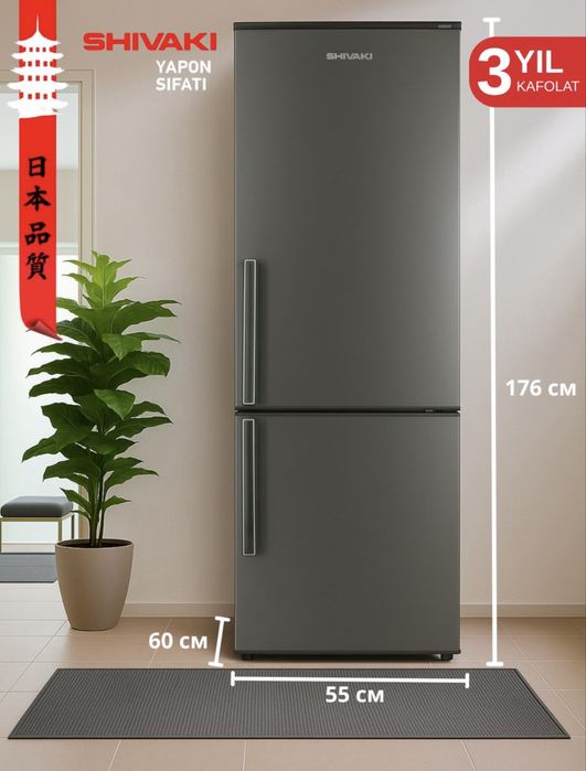 Artel Shivaki Muzlatgich 345 DD Aksiya narxda