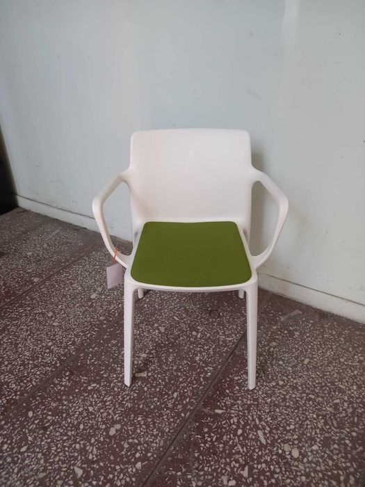 Scaun terasa cu sezut verde 1 bucata