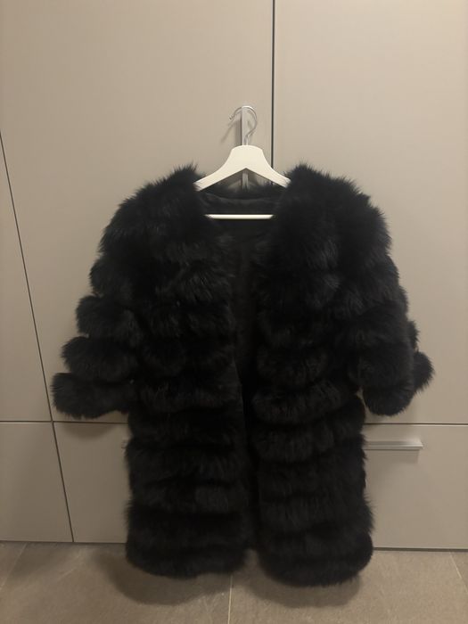 Палто естествен косъм може да се носи дълго и късо