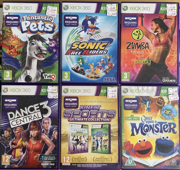 игра за Xbox 360 за кинект , Xbox 360 games кинект - 13 лв