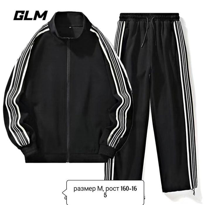 Спортивный костюм черный 10000тг М