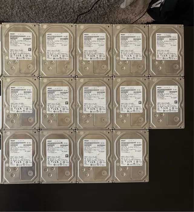 3,5' SATA хард диск HGST 2TB