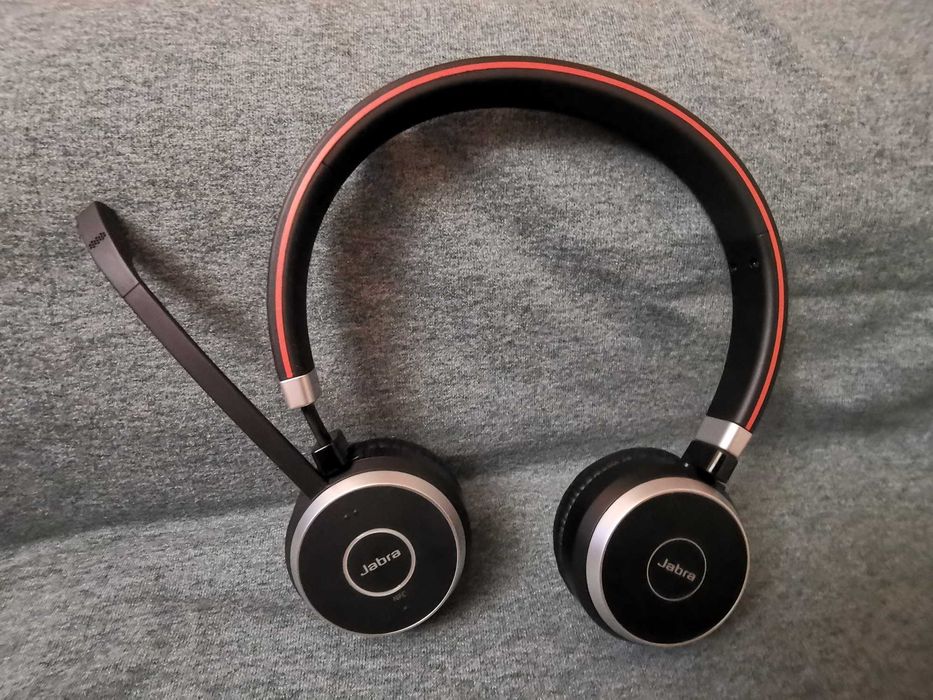 Jabra Evolve 65 casti Hsc018w Stereo Wireless Bluetooth fara accesorii