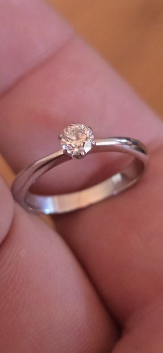 Inel aur 18 k Rabat okazie rară