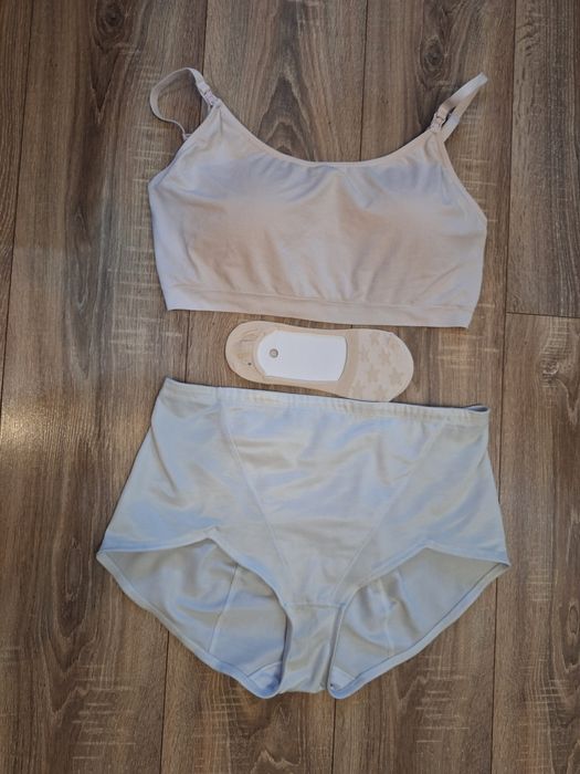 Set chiloti modelatori+bustiera alaptare+sosete