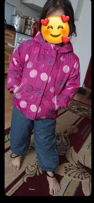 Комбинезон зимний. Размер 86. Но подойдёт на 92 размер.