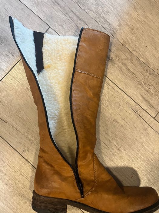 Cizme dama Rieker din piele