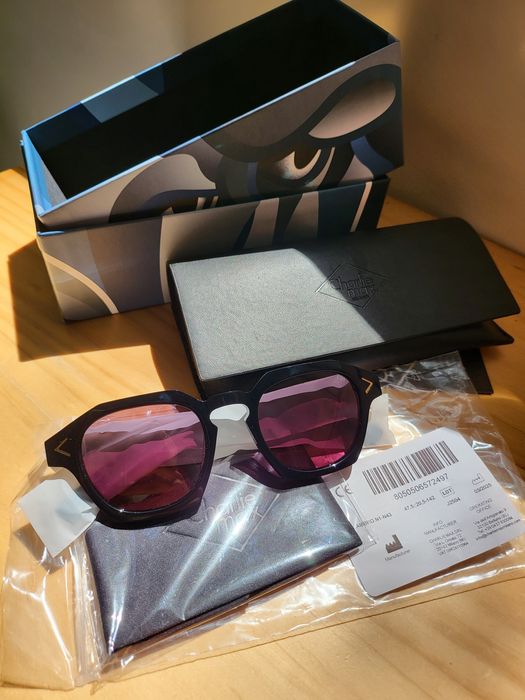 Ochelari de soare originali LAMBRO Charlie Max Milano Handmade Italy