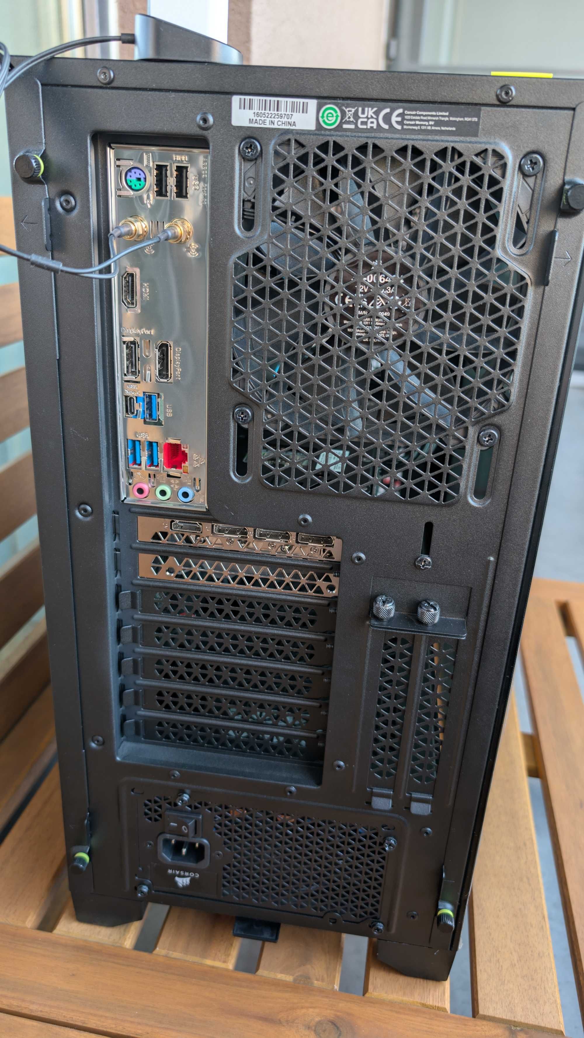 PC i5-12400F + RTX 3060 Ti, 32 GB, 1 TB SSD, sub 300 h rulaj