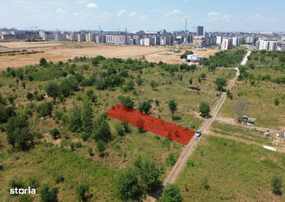 Teren intravilan 500 mp de vanzare – zona in plina dezvoltare- Popes