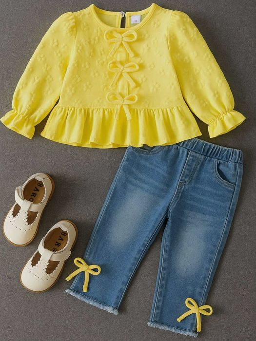 Детски комплект от две части за момиче