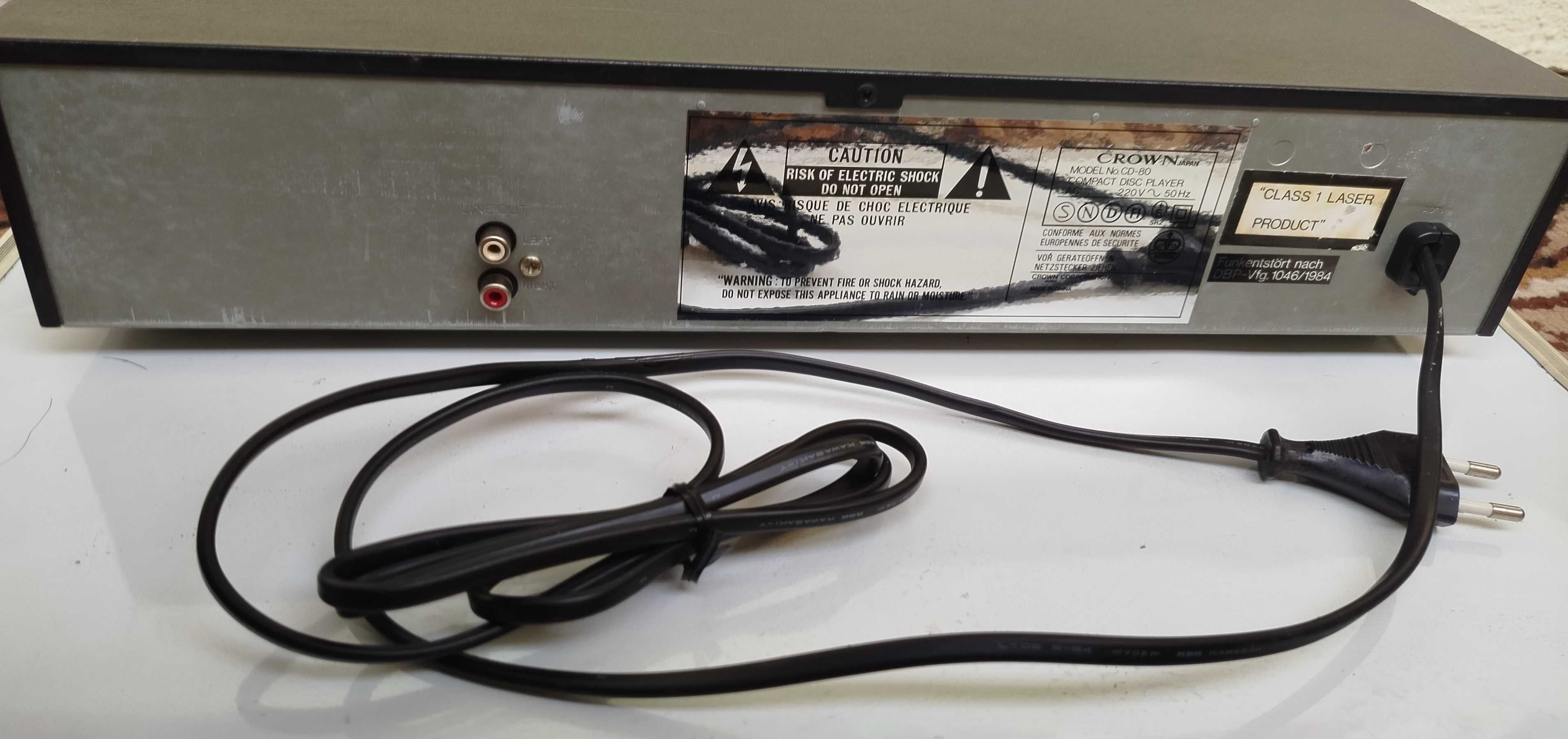 CD player Crown cd-80