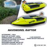 Navomodel plantat RAPTOR / Barcuta nadit pescuit cu doua cuve + CADOU
