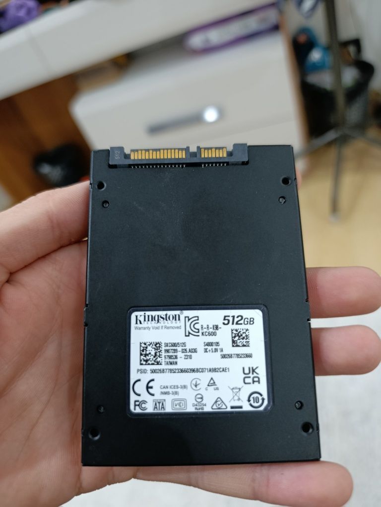 Ssd 512 gb Kingstone