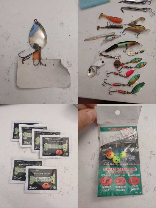 Примамки за риболов лот
