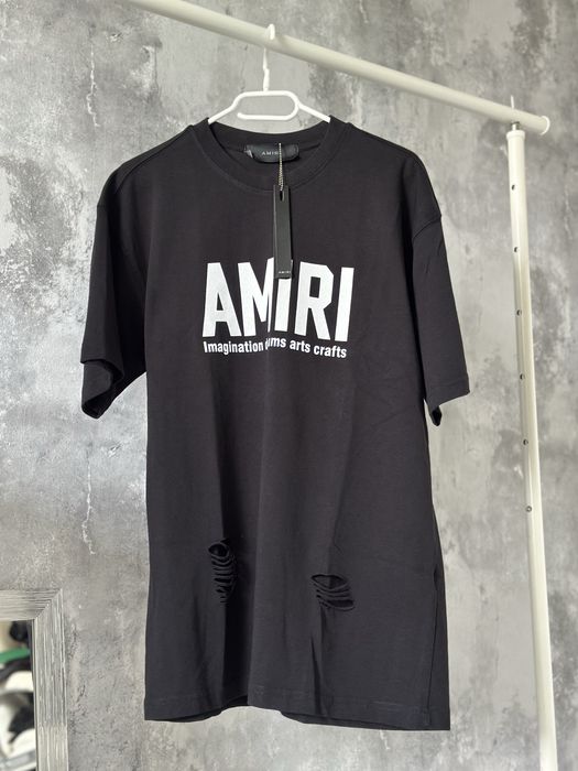 Tricou  Amiri Premiun off white Balenciaga
