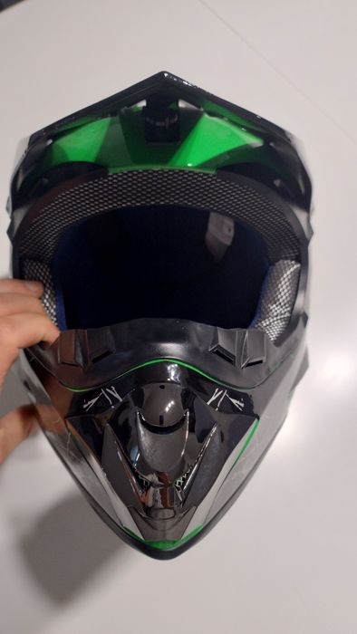 Casca Full Face MTB Silvis Green