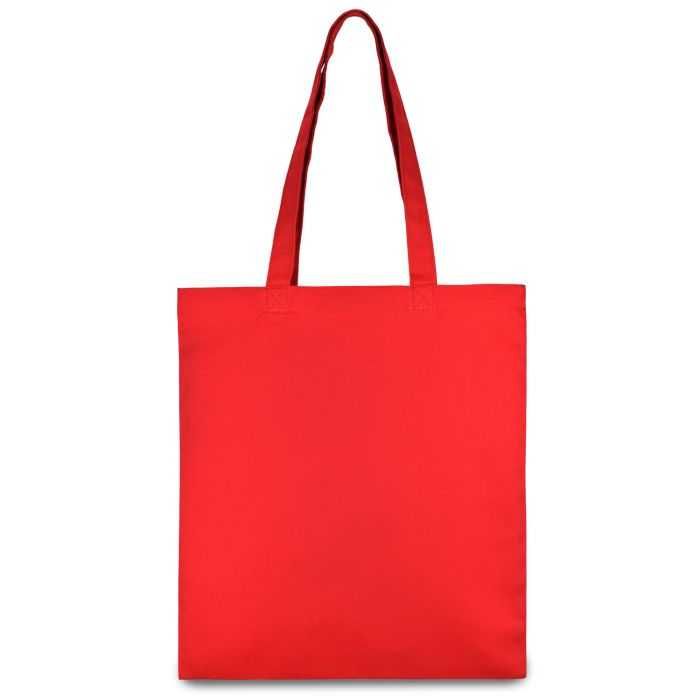 Эко-сумка красного цвета
