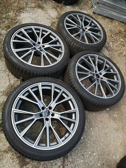 Jante IMPECABILE Avus Audi Q7, Q8, e tron pe 22 anvelope 285 35 20