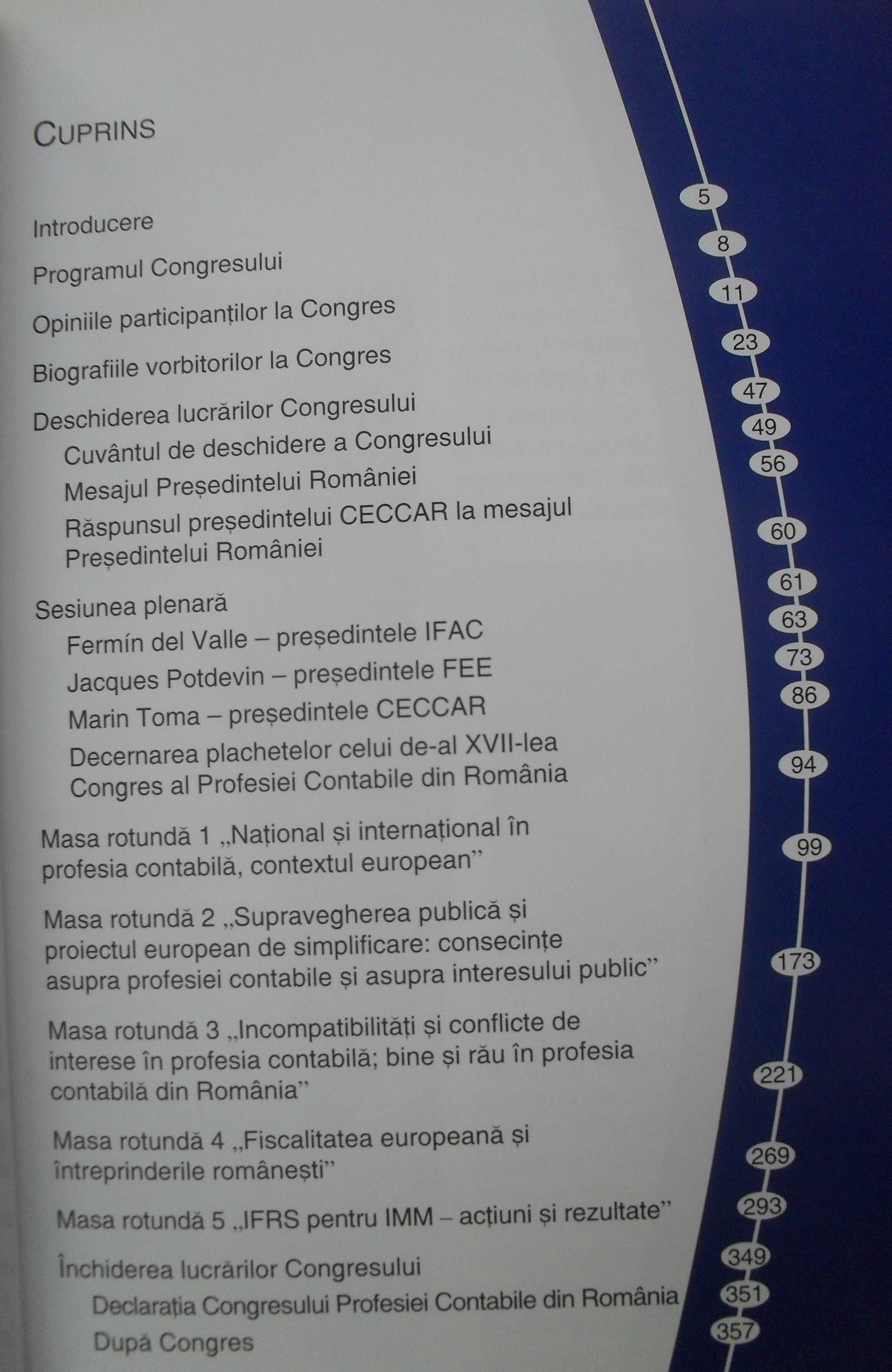 Lucrările celui de-al XVII-lea Congres al Profesiei Contabile (CECCAR)