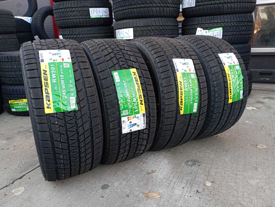 Set Anvelope 275/35/18 Cu 245/40/18 Kapsen Noi De Iarna