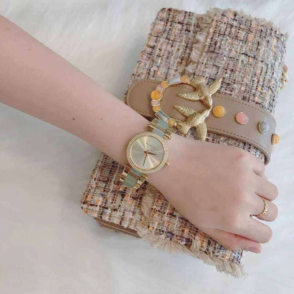 Дамски часовник Michael Kors Delray Champagne MK4315 и MK4317 - 2 цвят
