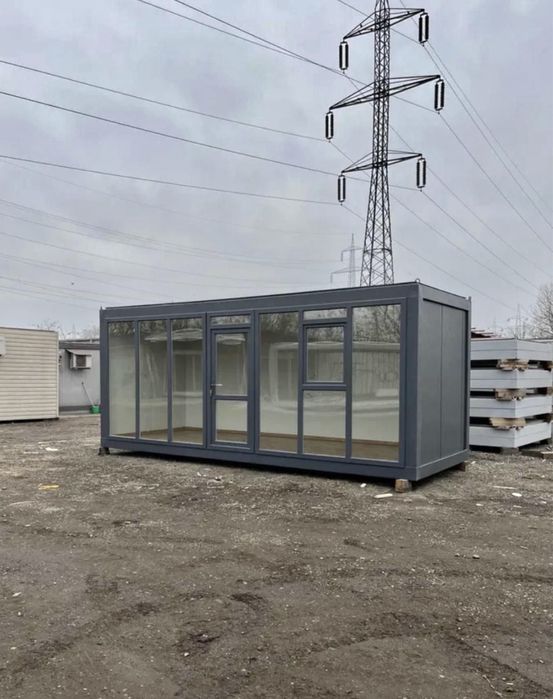 Container modular vitrina birou magazin POZE REALE