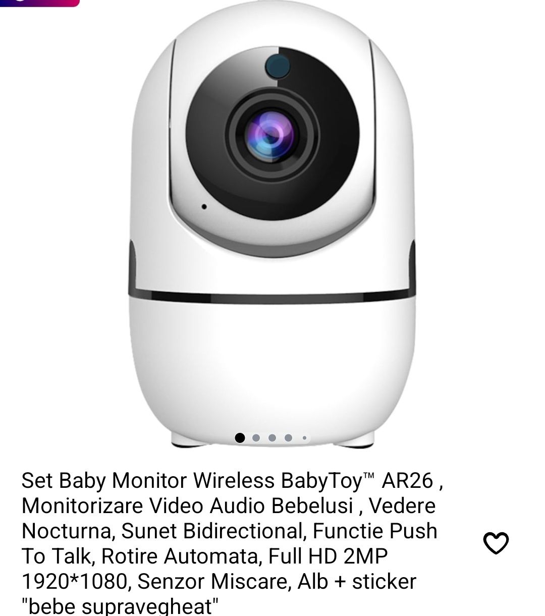 Camera video babytoy