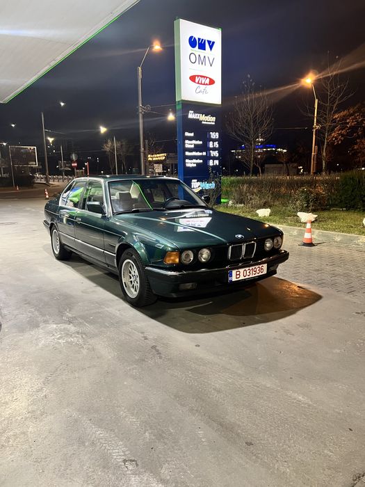 Bmw e32, 730i inmatriculata ca vehicul istoric, numere negre