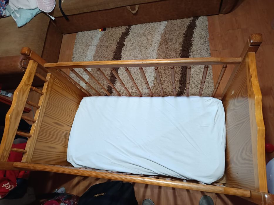 Pătuț copii cu saltea