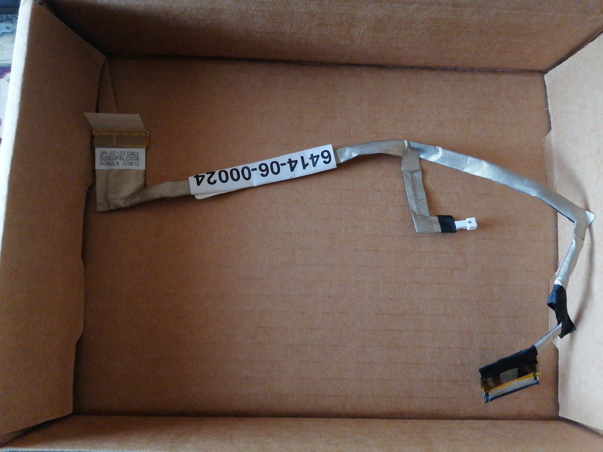 НОВ Лентов Кабел за лаптоп (LCD Cable) HP DV6 LED - DD0UP8LC006