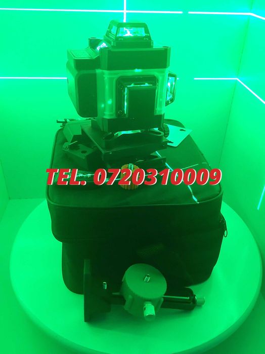 Reducere Auto Nivela Laser  Raza Verde 4d 16 Linii Cu Telecomanda