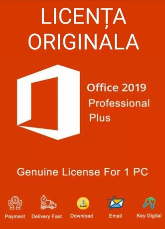 Office 2019 Pro Plus licenta 32/64 bit pe viata