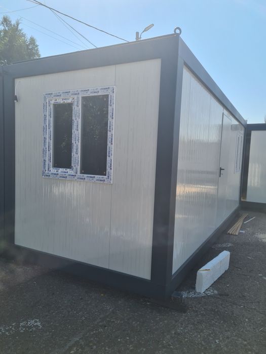 Container birou vestiar, grup sanitar magazievitrina dormitor muncitor