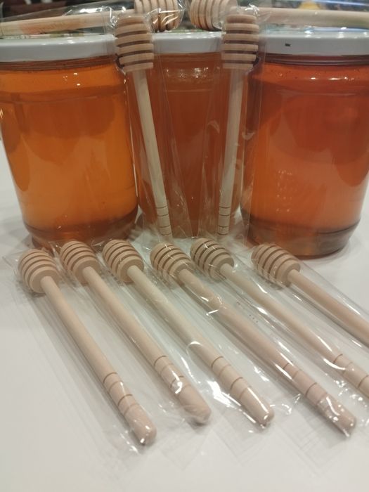 Дървени бъркалки за пчелен мед