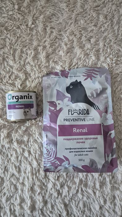 Корм Renal для кошек с хронической почечной недостаточностью