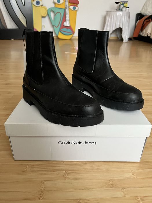 Ghete Calvin Klein Combat Mid Chelsea Boot