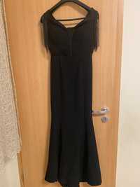 Официална черна рокля М размер