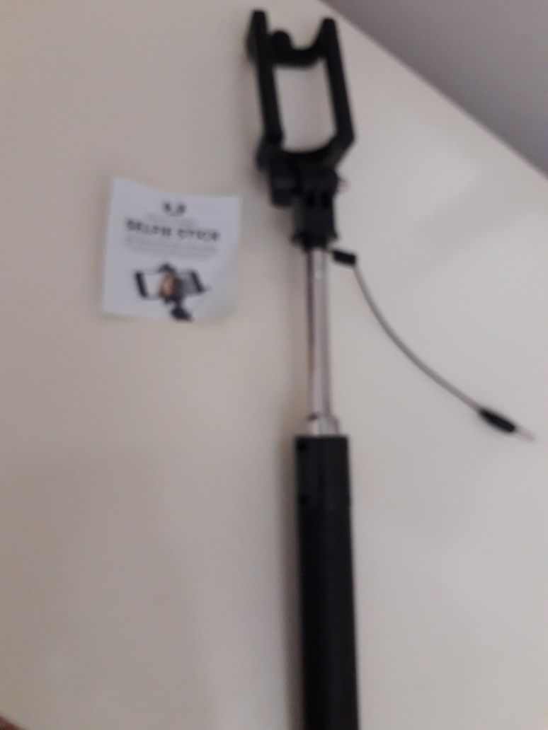 Selfie stick negru