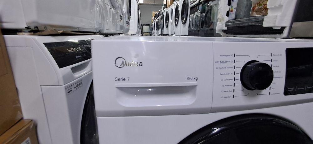 Masina de spalat Midea Cu uscator 8kg import Germania Garanție Ms63