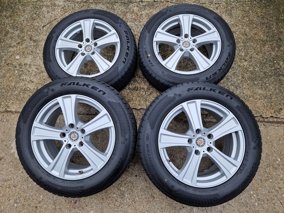 Jante 5x120 Bmw X1 X3 anvelope iarna 225 60 17 Relativ Noi